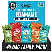 45-pk 0.9-oz The Only Bean High Protein Edamame Snacks