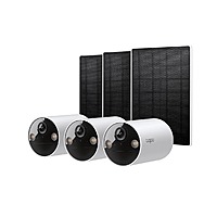 TP Link Tapo 2k Smart Wire-Free Security Camera with Solar Panel, 3-pack Costco $129.99