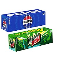 Dollar General In-Store Only: 12-Pack of Pepsi, Mountain Dew, Starry, Mug & More