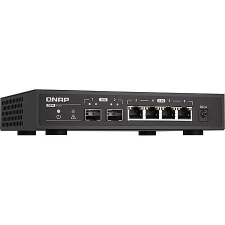 QNAP 6-Port 10GbE/2.5GbE Unmanaged Ethernet / SPF+ Switch $80 + Free ...