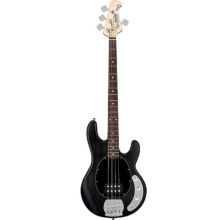Sterling by Music Man StingRay Ray4 Electric Bass Guitar, Satin Transparent Black $285