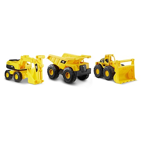 3-Piece 7" Cat Construction Combo Pack (Dump Truck, Loader & Excavator) $4.86 + Free Shipping w/ Prime or on $35+