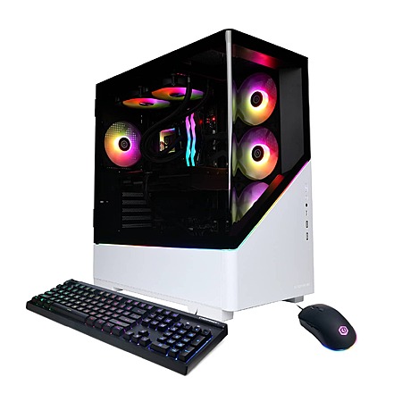CyberPowerPC - Gamer Supreme Gaming Desktop - AMD Ryzen 7 9700X - 32GB Memory - NVIDIA GeForce RTX 5070 Ti 16GB - 2TB PCIe 4.0 SSD - White $1879.99