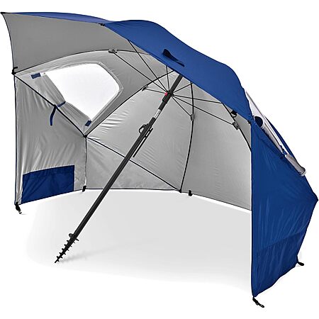 8' Versa-Brella UPF 50+ Personal Sun Shade: Clamp-On Adjustable Umbrella w/ 360° Swivel & Carry Case (Blue) $19.99 + Free Shipping w/ Prime