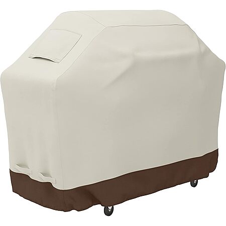 60" Amazon Basics Gas Grill Barbecue Cover (Beige) $8.40