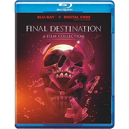 Final Destination 6-Film Collection (Blu-ray + Digital) $23 