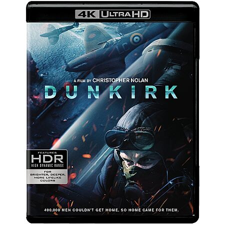 Dunkirk (4K Ultra HD + Blu-ray) $11.45 