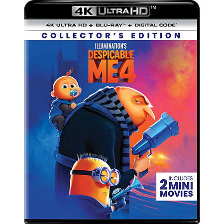 Despicable Me 4 - Collector's Edition 4K Ultra HD + Blu-ray + Digital $13.99 Walmart.com Free Shipping