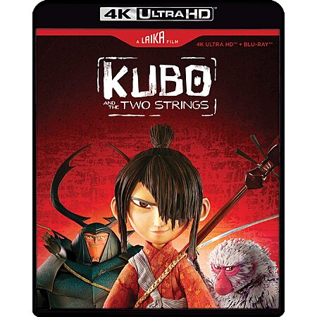 Kubo and the Two Strings - 4K Ultra HD + Blu-ray $17.50 with coupon YMMV maybe region or account specific Amazon.com