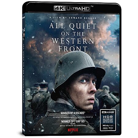 Select Amazon Accounts: All Quiet On The Western Front (2022) (4K Ultra HD) $18 