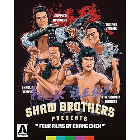 Arrow Video Shaw Brothers Presents: Four Films by Chang Cheh $24.99 Amazon