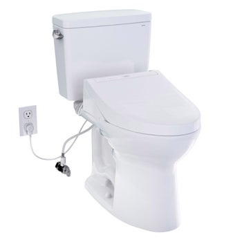 TOTO Drake 2-piece Elongated Toilet with C5 Washlet Bidet Seat $649.99 Free Shipping Costco.com