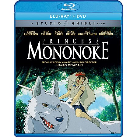 Princess Mononoke Blu Ray + DVD $12.77 Amazon.com