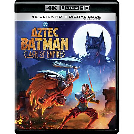 Aztec Batman: Clash of Empires [4K UHD] + Digital $11.50 Amazon.com