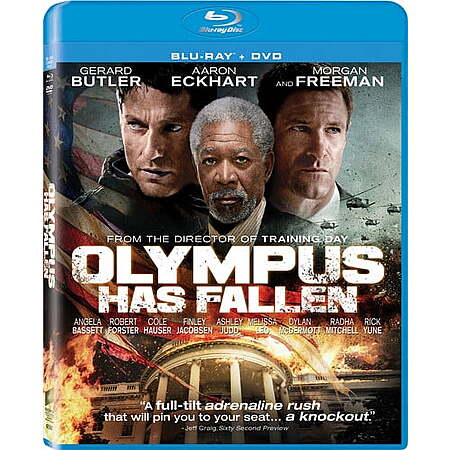 Olympus Has Fallen (Blu-ray + DVD $6.03 Walmart.com