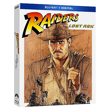 Indiana Jones and the Raiders of the Lost Ark (Blu-ray + Digital) $8 