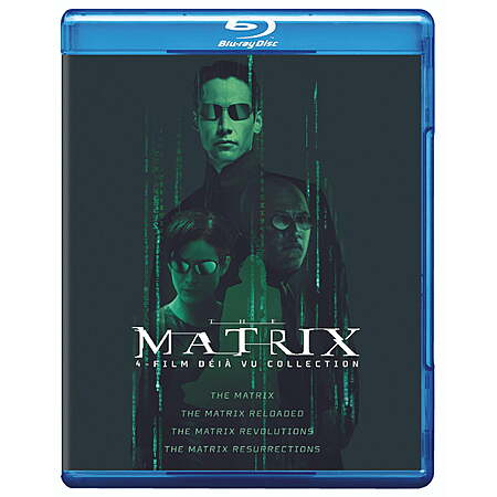 The Matrix 4-Film Déjà vu Collection (Blu-ray) $13 or less + Free S&H