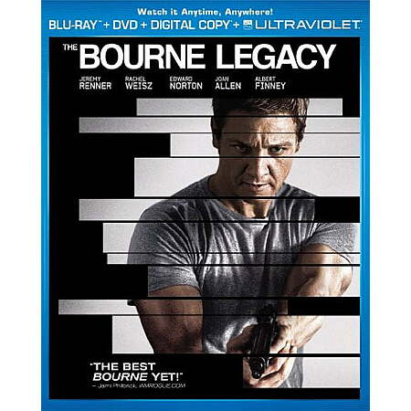 The Bourne Legacy (Blu-ray + DVD + Digital Copy) $6.49 Walmart.com