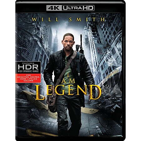 I Am Legend (4K Ultra HD + Blu-ray) $12.99 Walmart.com