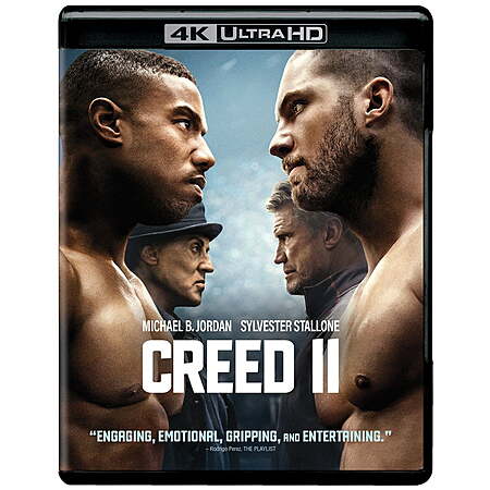 Creed II (4K Ultra HD + Blu-ray) [UHD] $12.99 Walmart.com