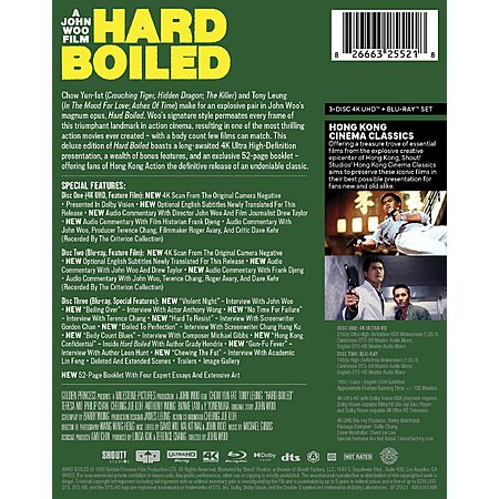 New Lower Price Hard Boiled - Deluxe 4K Ultra HD Limited Edition $38.95 Amazon.com