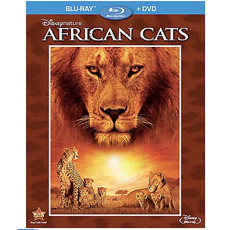 Disneynature: African Cats (Blu-ray + DVD) $6.49 Walmart.com