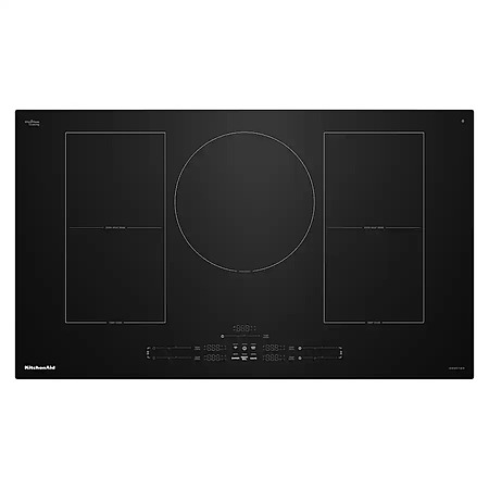 KitchenAid - 36 inch Wide 5 element Electric Induction Cooktop withTemp Cook Induction Technology - Black $1599.99 Bestbuy.com