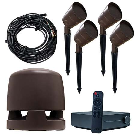 VOLT OHM 4.1 Outdoor Audio System with Amplifier, Powered by WiiM $999.99 free shipping Costco.com