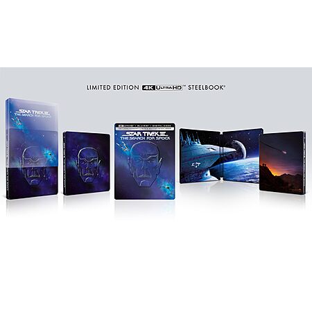 Star Trek III: Search for Spock 40th Anniversary Steelbook (4K UHD)