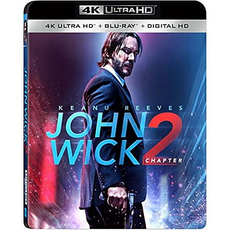 John Wick: Chapter 2 4K UHD + Blu Ray + Digital $11.67 Walmart.com