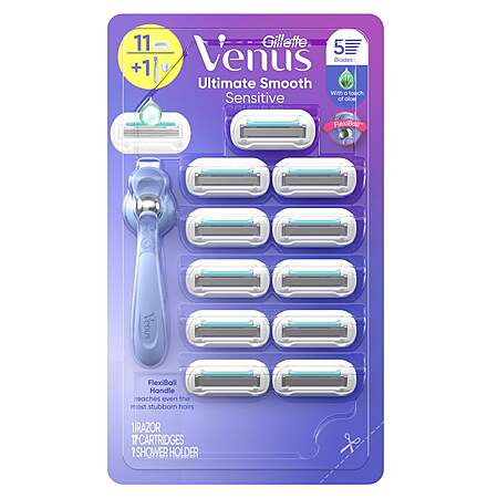 Gillette Venus Ultra Smooth Razor, 11-count $27.99 Free Shipping Costco.com