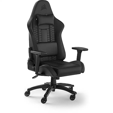 CORSAIR - TC100 Leatherette Gaming Chair - Black $164.99 Bestbuy.com