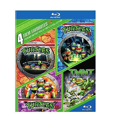 Teenage Mutant Ninja Turtles 4-Film Collection (Blu-ray) $12 + Free S&H