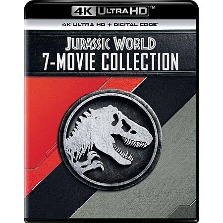 Jurassic 7-Movie Collection (4K Ultra HD + Digital) $70 or less + Free S&H