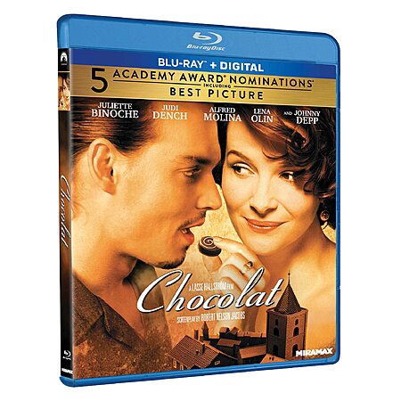 Chocolat Blu Ray $6.49 Amazon.com