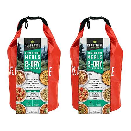 ReadyWise 2 Day Adventure Kit With Dry Bag, 2-pack (24 Servings Each) $59.99 Free Shipping Costco.com