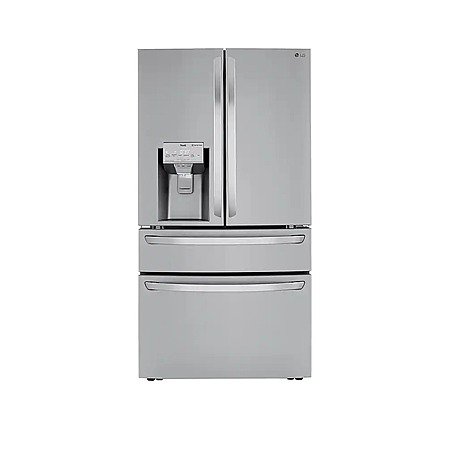 LG - 29.5 Cu. Ft. 4-Door French Door Smart Refrigerator with Craft Ice - Stainless Steel $1899.99 Bestbuy.com