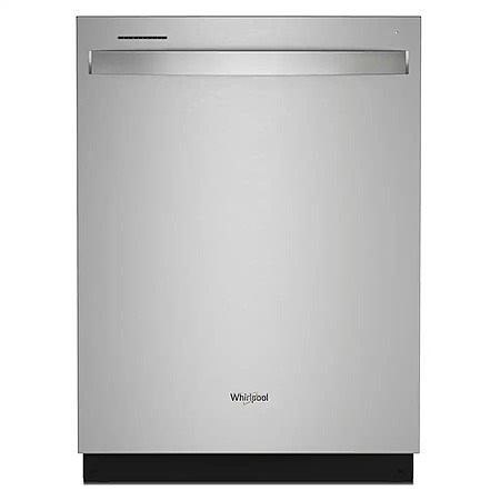 Whirlpool - 24 inch Top Control Built-in Stainless Steel Tub Dishwasher with 3rd Rack, Water Repellent Silverware Basket, 41 dBA - Stainless Steel $629.99 Bestbuy.com