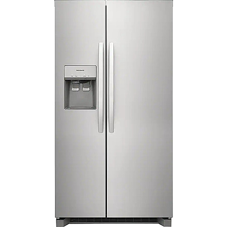 Frigidaire - 36 in. Wide 22.3 Cu. Ft. Side-by-Side Counter-Depth Refrigerator - Stainless Steel $1399.99 Bestbuy.com