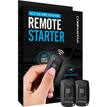 Compustar - 1-Way Remote Start System - Installation Included - Black $329.99 Bestbuy.com