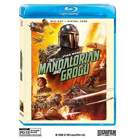 The Mandalorian And Grogu - Blu-ray + Digital $21.77 Amazon.com