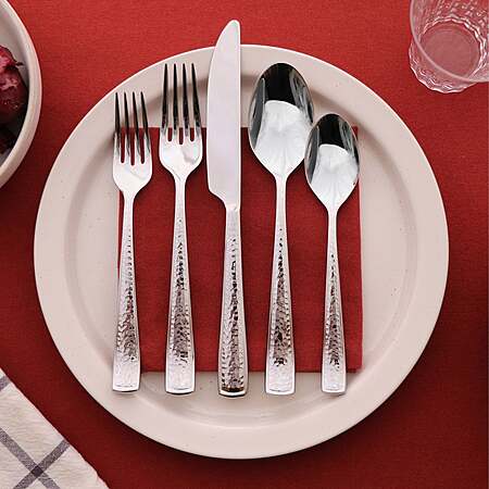 Gourmet Settings 20-piece Flatware Set, Terra $41.99 Free Shipping Costco.com