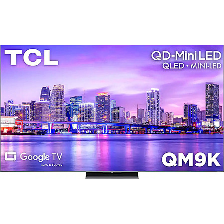 TCL - 75" Class QM9K Series 4K UHD HDR QD-Mini LED Smart TV with Google TV (2025) $1399.99 Bestbuy.com
