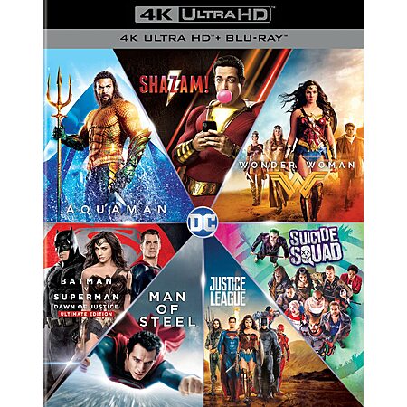 DC 7 Film Collection (4K Ultra HD) $75.59 Amazon.com