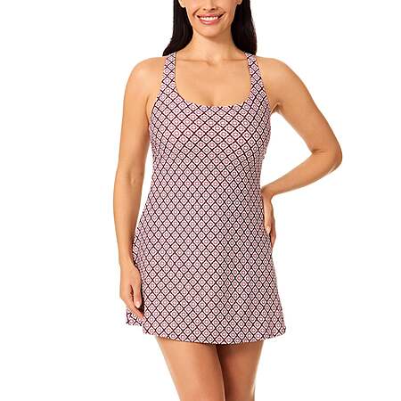 Ends today 09/13 Lands' End Women's Swim Dress $19.99 Dark Red, Navy or Black Free Shipping Costco.com Qualifies for Buy More Save More