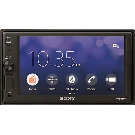 Sony - 6.2" - Apple CarPlay - Built-in Bluetooth - In-Dash Digital Media Receiver - Black $209.99 Bestbuy.com