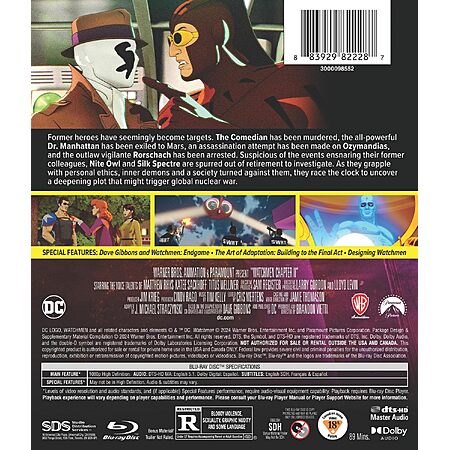 Watchmen Chapter II (Blu-ray ) $8.99 Amazon.com
