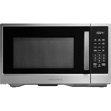Insignia™ - 1.1 Cu. Ft. Countertop Microwave - Stainless Steel $79.99 Bestbuy.com