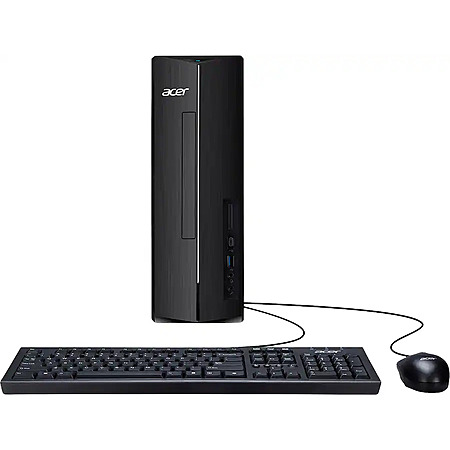 Acer - Aspire XC-1715 Desktop- Intel Processor N150 - 512GB M.2 2280 PCIe SSD-8GB DDR5 Memory - Black $299.99 Bestbuy.com