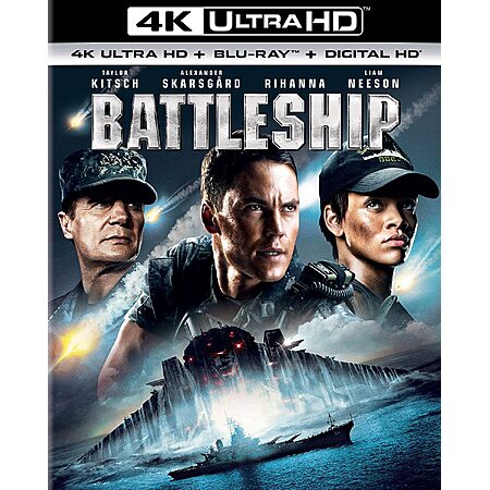 Battleship 4K + [Blu-ray] $12.99 Amazon.com